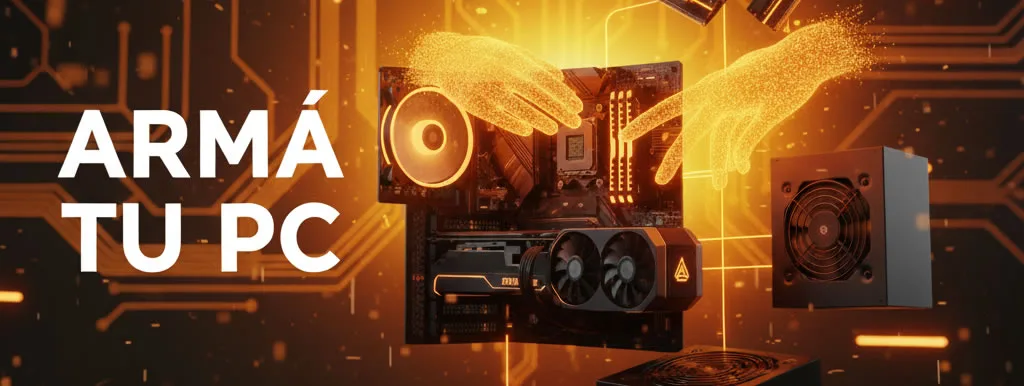 Banner para armar tu PC Gamer a medida